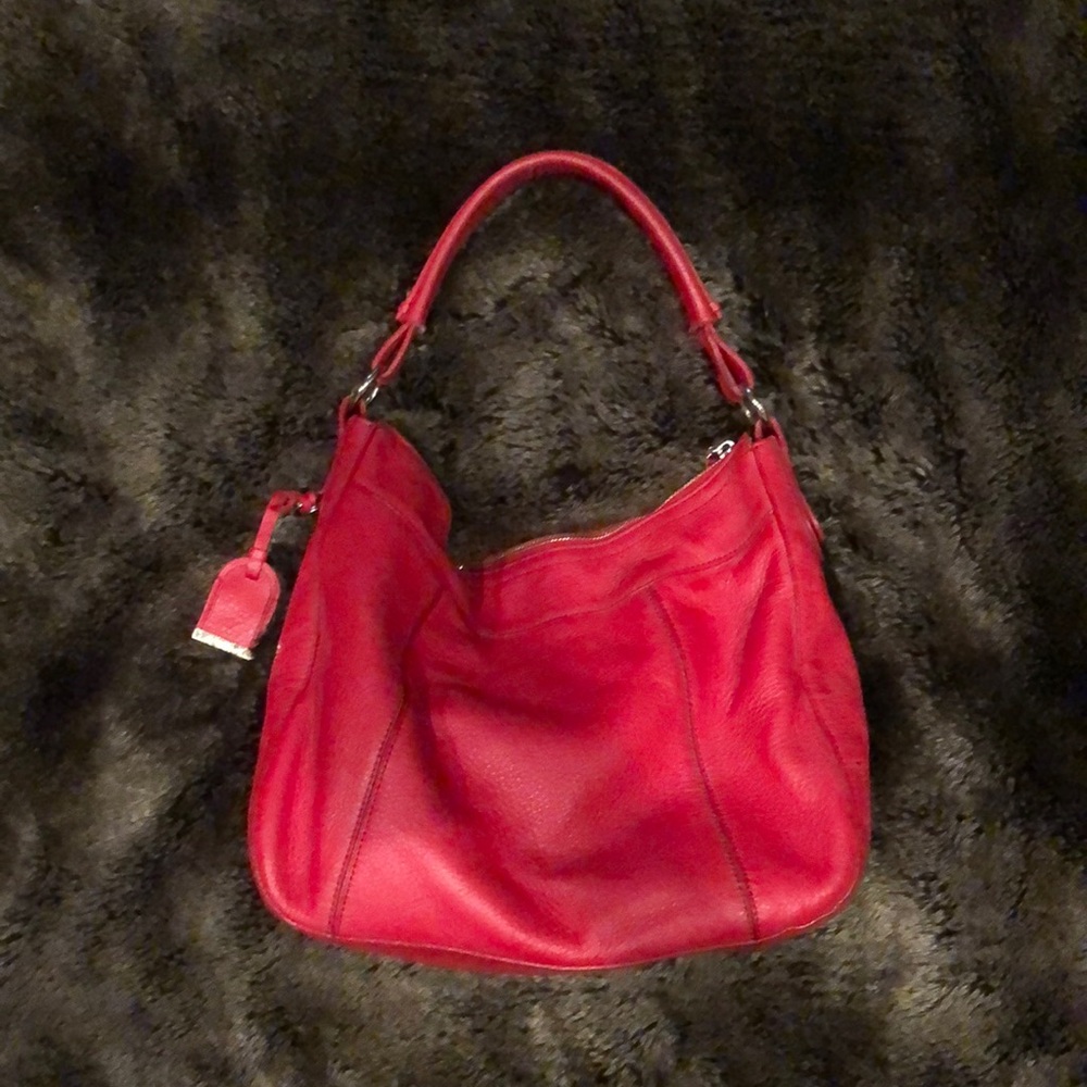 Cole Haan leather red handbag